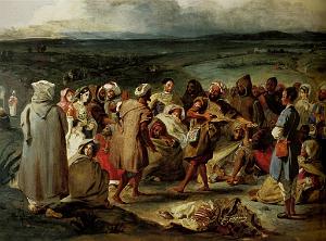 EUGENE DELACROIX-1836 MUSICIENS